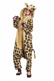 Funsies Kigurumi Georgie Giraffe Fleece Jumpsuit Costume Child Toddler Clothing