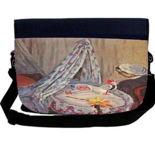 Rikki KnightTM Claude Monet Art Jean Monet in the Cradle Neoprene Laptop Sleeve Bag