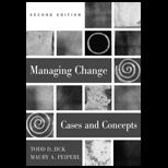 Managing Change  Cases and Concepts