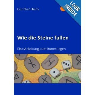 Wie die Steine fallen (German Edition) Gnther Heim 9783837045390 Books