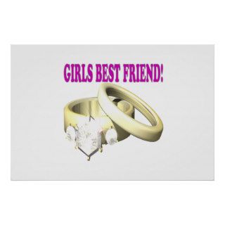 Girls Best Friend Print