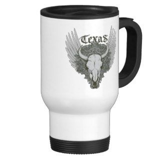 Texas Longhorn Skull Coffee Mug
