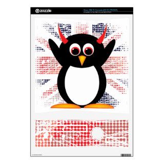 Union Jack Evil Penguin Skin For The Xbox 360 S