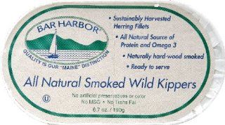 Bar Harbor All Natural Smoked Wild Kippers 6.7 Ounce (Pack of 3)  Gourmet Seasoned Coatings  Grocery & Gourmet Food
