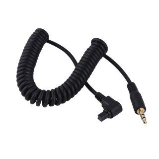 3.5mm C3 shutter Cord for FS350 FS520 RF 603 wireless Flash Trigger 7D 5D III Cell Phones & Accessories