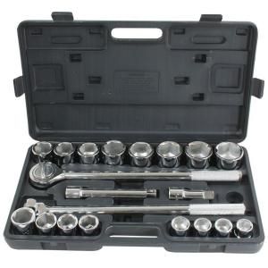 PRO SERIES 3/4 in. Drive Socket Set (21 Piece) PS07485