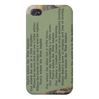 Northwest Indians "Out Where the West Begins" Case For iPhone 4