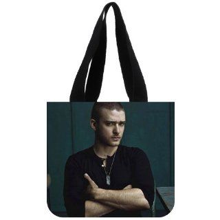Custom Justin Timberlake Tote Bag (2 Sides) Canvas Shopping Bags CLB 604   Reusable Grocery Bags