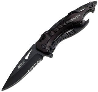 MTECH USA MT 605BK Tactical Folding Knife 4.5 Inch Closed  Tactical Folding Knives  Sports & Outdoors