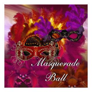 Invitation Masks Masquerade Ball Party 6