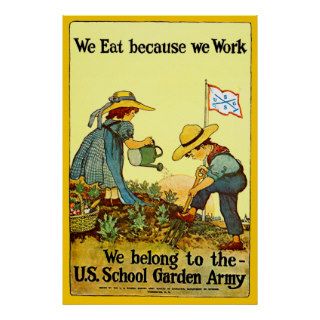 School Garden Army   Print