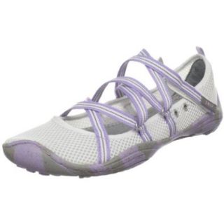 Jambu Women's JBU606 Vegan Flat, White/Lavender, 9 M US Athletic Water Shoes Shoes