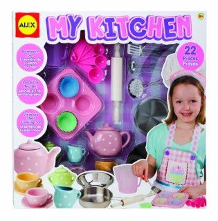 ALEX Toys   Pretend & Play 22 Piece Cook Set 606/22 Toys & Games