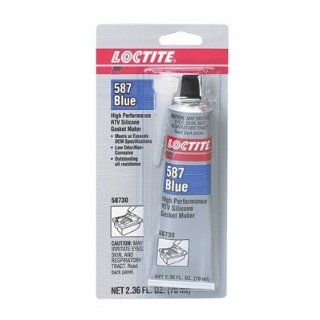 Loctite 587 Gasket Adhesive/Sealant   Blue Paste 70 ml Tube   Shore Hardness 26 to 40 Shore A, Tensile Strength 232 psi [PRICE is per TUBE]