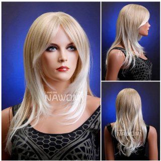 (WG ZL587 24BT613A) Long Straight Hair Wig, blond color. Toys & Games
