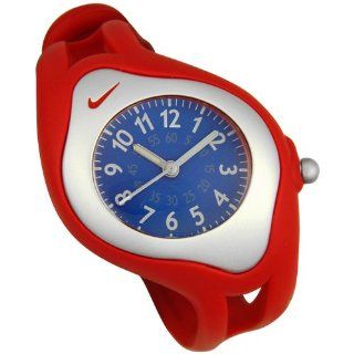 Nike Kids' WK0004 608 Triax Sweeper Red Plastic Watch Watches