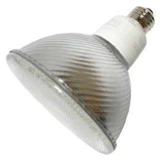 TCP PF382341K 23 watt Flat PAR38 Light Bulb, 4100 Kelvin   Compact Fluorescent Bulbs  