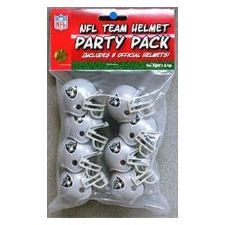 Oakland Raiders RIDDELL NFL TEAM HELMET PARTY PACK  Sports Related Collectible Mini Helmets  Sports & Outdoors