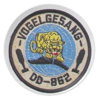 USS Vogelgesang (DD 862) Dinner Plate