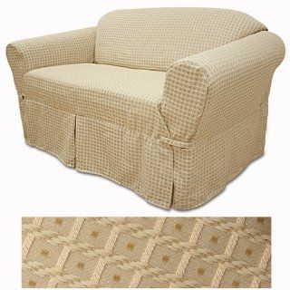 Basket Wheat Furniture Slipcover Chair 588   Armchair Slipcovers