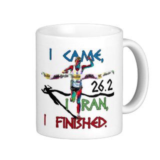I Came, I Ran, I Finished    26.2 mug
