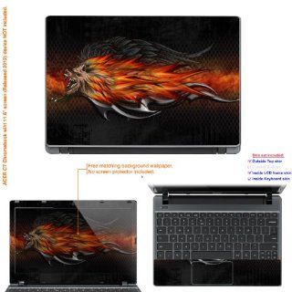 Matte Decal Skin Sticker for Acer TravelMate B113 with 11.6" screen (IMPORTANT read Compare your laptop to IDENTIFY image on this listing for correct model) case cover Mat_TravelMateB113 12 Electronics