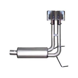 Gibson 66541 Super Truck Stainless Dual Exhaust System Automotive