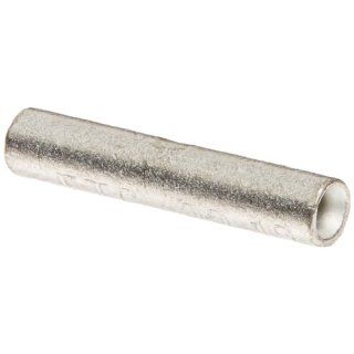 NSI Industries B22 S Uninsulated Butt Connector, Small Packs, 22 18 Wire Size, 0.591" Length Butt Terminals