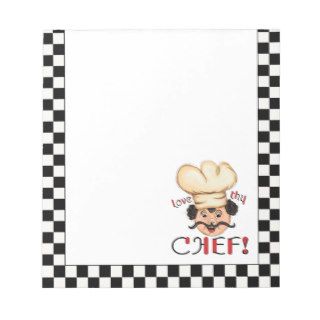 Love thy Chef Notepad