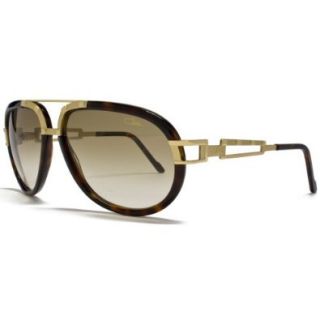 Cazal Cut Out Aviator Tortoiseshell Gold Sunglasses Cazal 8006 003 52 52 Crystal Brown Sports & Outdoors