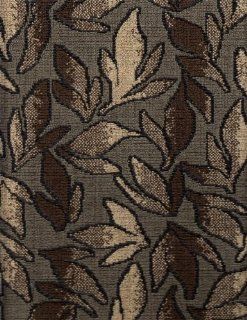 European Textiles Woodland Leaves Browns 5.875 Yards Upholstery Fabric AM6 