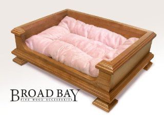 Cherry Dog Bed Pet Bed Crafted from Solid Cherry Wood For Small Dogs Cats  Wooden Dog Beds 