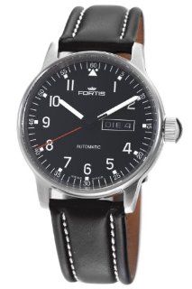 Fortis Men's 595.22.41L Pilot Professional Automatic Black Dial Watch Watches