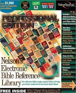Nelson's Electronic Bible Reference Library Professional Edition   76 Books Thomas Nelson 9780785212386 Books