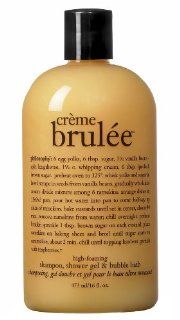 Philosophy Crme Brulee Shampoo/Shower Gel/Bubble Bath, 16 Ounces  Bath And Shower Gels  Beauty