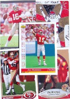Joe Montana 25 Card Set with 2 Piece Acrylic Case at 's Sports Collectibles Store