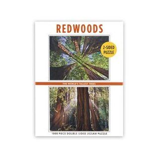 California Redwoods 1000 Pc Double Sided Jigsaw Puzzle Toys & Games