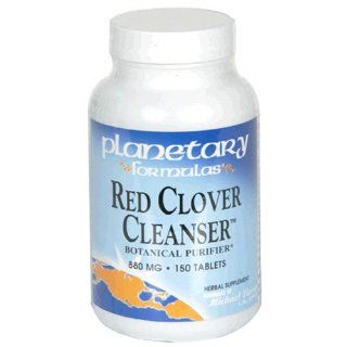 Planetary Formulas Red Clover Cleanser, 880 mg, Tablets, 150 tablets (Pack of 2) Health & Personal Care