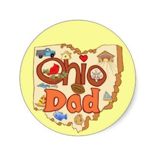 Ohio Dad Stickers