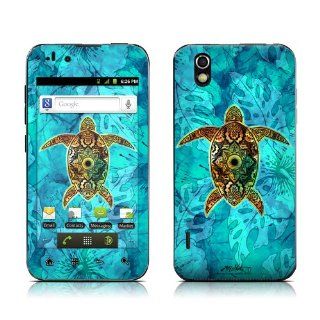 Sacred Honu Design Protective Skin Decal Sticker for LG Marquee LS855 Cell Phone Cell Phones & Accessories