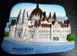 Hungarian Parliament Building Danube Lajos Kossuth Square Hungary Thai Magnet Hand Made Craft  Refrigerator Magnets  