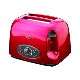 Betty Crocker Appliances BR 602U Red 2 Slice Toaster Kitchen & Dining