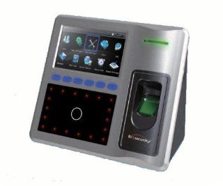 Biometric iFace602 Employee Payroll Time Clock Facial Recognition Terminal with Fingerprint, RFID and Password Access with Employee Attendance Software. 