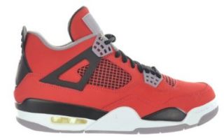 Air Jordan 4 Retro "Toro Bravo" Men's Shoes Fire Red/White Black Cement Grey 308497 603 8 Shoes