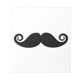 Curly Mustache Notepad