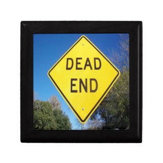 Turning around is also success   dead end jewelry boxes