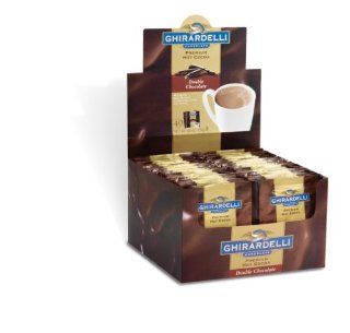Ghirardelli Chocolate Premium Hot Cocoa Mix, Double Chocolate, 1.5 Ounce Packages (Pack of 40)  Grocery & Gourmet Food