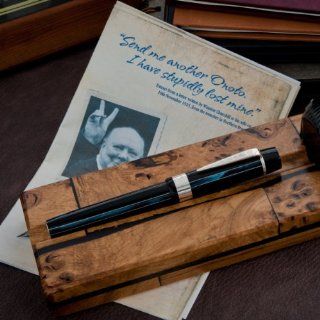 Onoto Winston Churchill Pinstripe   Custom Nib   Oblique  Fountain Pens 
