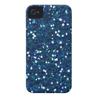  merry glitter blue BRILLIANT ROYAL BLUE SPARKLES iPhone 4 Cover
