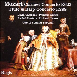 Clarinet Concerto / Flute & Harp Concerto Music